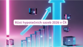 Růst hypotečních sazeb v ČR v roce 2026 – graf vývoje